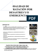 Desastres o Emergencias