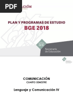 4SEM CFB Lenguaje y Comunicación IV 1