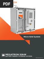 50kW MEGATRON - Battery Energy Storage Systems Datasheet - 2022 - Symtec...