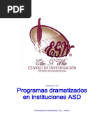 56 Programas Dramatizados en Instituciones Adventistas