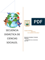 SECUENCIA DIDÃ CTICA de CS SOCIALES. Lista 2