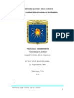 Protocolo de Shock Anafilactico