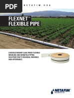 Flexnet Flexible Pipe: Netafim Usa