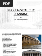 NEOCLASSICAL CITY Planning