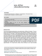 Complicationsafter Pancreaticoduodenectomy: Robert Simon