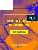 Cuadernodeejerciciosrapidosdecopywriting Editable