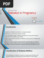 Diabetes in Pregnancy: DR Omar Abu-Azzam