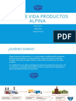 Ciclo de Vida Productos Alpina