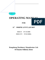 11-5K Annular BOP Operation Manual