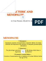 Menopause Dan Klimakterium