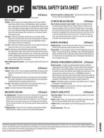 000t DC Solvents Msds