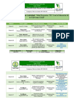 Cronograma de Actividades AA DPS