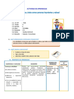 SESION TURORIA MARTES 10-05-22 ¡En Mi Familia, Todas y Todos Somos Personas Importantes y Valiosa