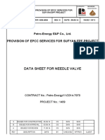 New 5. Sfe-Dst-Pip-1402-4105 DST For Needle Valve