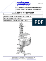 Manuale Mt1000t - Matr.161 Agos Ponteggi