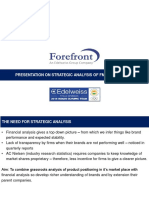 Presentation On Strategic Analysis of FMCG Companies