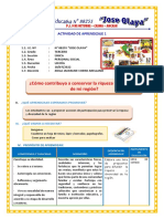 D1 A2 SESION ¿Cómo Contribuyo A Conservar La Riqueza y Diversidad de Mi Región