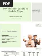 Suicidio en El Adulto Mayor.