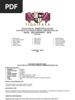 3° Sec Plan Anual Bimestralizado 2019