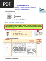 D4 A1 SESIÓN Planificamos y Escribimos La Primera Versión de Un Díptico para Favorecer La Toma de Decisiones