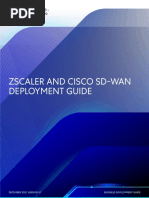 Zscaler Cisco SD WAN Deployment Guide FINAL