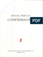 Rito Confirmacion, Obra Nacional de La Buena Prensa, Mexico 1.999