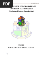 S.K.C.G. Auto. College Ug Mathematics CBCS Syllabus