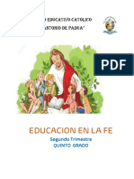 Educ. en La Fe 5G 2T