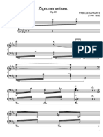 Zigeunerweisen, Sarasate