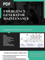 Emergency Generator Maintenance