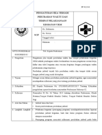 4.2.3.6 Perubahan Jadwal Kegiatan