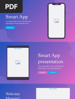 Smart App PowerPoint Template by SlideWin