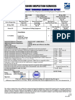 Almansoori Inspection Services: Lifting Equipment Thorough Examination Report