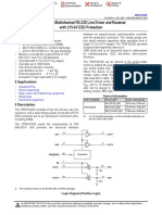 3-V To 5.5-V Multichannel RS-232 Line Driver and Receiver With 15-kV ESD Protection