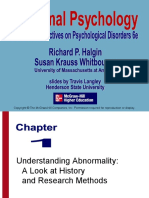 Clinical Perspectives On Psychological Disorders 5e: Richard P. Halgin Susan Krauss Whitbourne