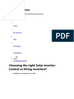 Central Vs String