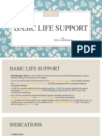 Basic Life Support: BY Pooja Lakshmanan