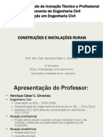 Construções e Instalações Rurais - Aula 01