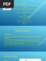 La Evaluación: Relación y Complemento Con Otras Disciplinas