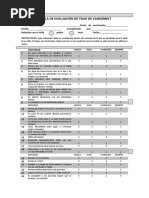 Test Escala de Evalación de Tdah de Vanderbilt