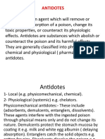 Antidotes