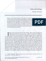 Ends and Endings: Abstract. The Question Posed in This Paper Is: Is There An End To Some Type of