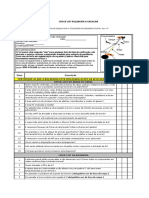 Check List Roçadeira Gasolina