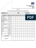 Check List Revision de Kits Antiderrame para Atencion de Derrames Menores