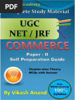 UGC - NET With MCQ (English)