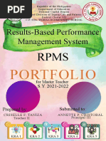 Results-Based Performance Management System: Portfolio