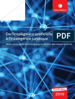 De L'intelligence Artificielle À L'intelligence Juridique