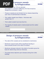 Design of Pressure Vessels by B.Raghunathan: TUV INDIA, Member of TÜV NORD Group