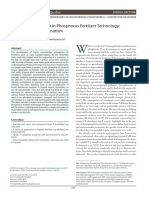 J of Env Quality - 2019 - Weeks - A Review of The Latest in Phosphorus Fertilizer Technology Possibilities and Pragmatism