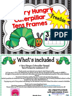 The Very Hungry Caterpillar Tens Frame